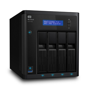 WD 8TB My Cloud EX4100 Expert Series Network Attached Storage - NAS WDBWZE0080KBK-SESN _118MC